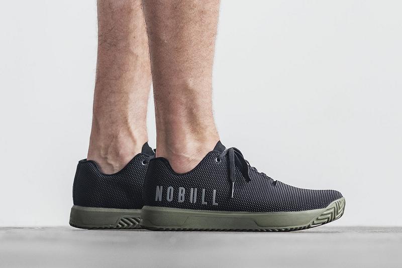 Men's Nobull Ivy+ Trainers Black | SG P2491J